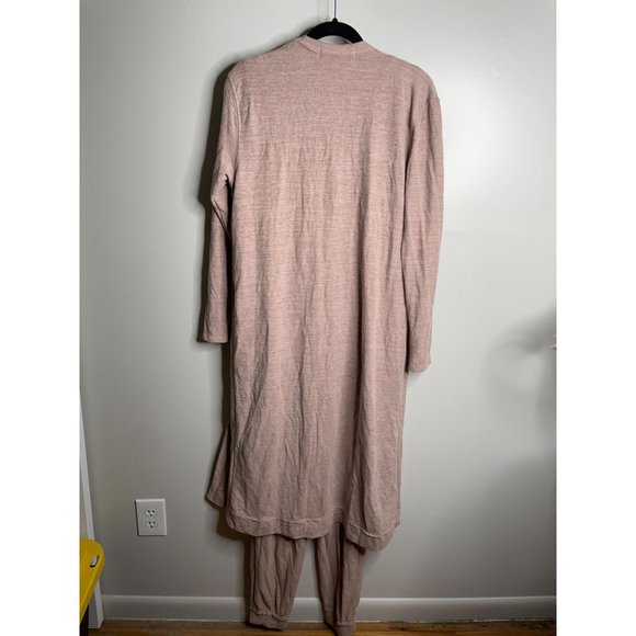 Free People FP Beach Bicoastal Set Taupe Size S Jumpsuit & Duster Cardigan NEW - Picture 8 of 9